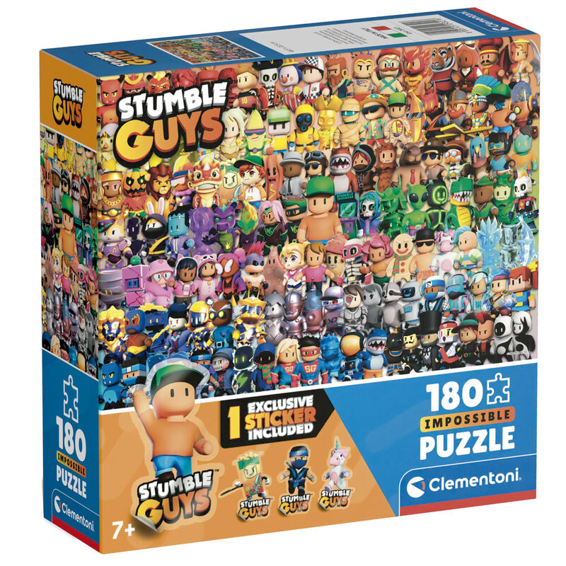Stumble Guys impossible puzzle 180pcs Nerdscape