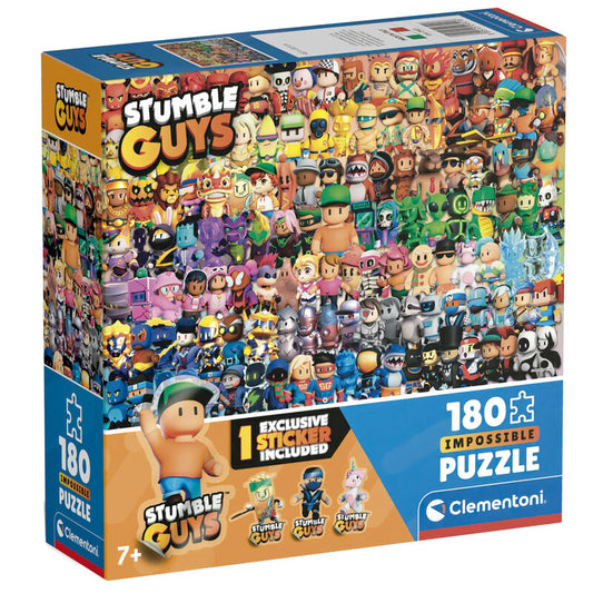 Stumble Guys impossible puzzle 180pcs Nerdscape