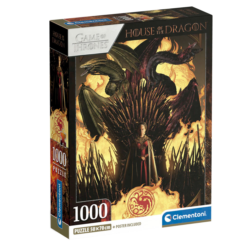 Puzzle La Casa del Dragon 1000pzs Nerdscape