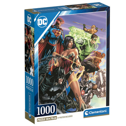 DC Comics puzzle 1000pcs Nerdscape