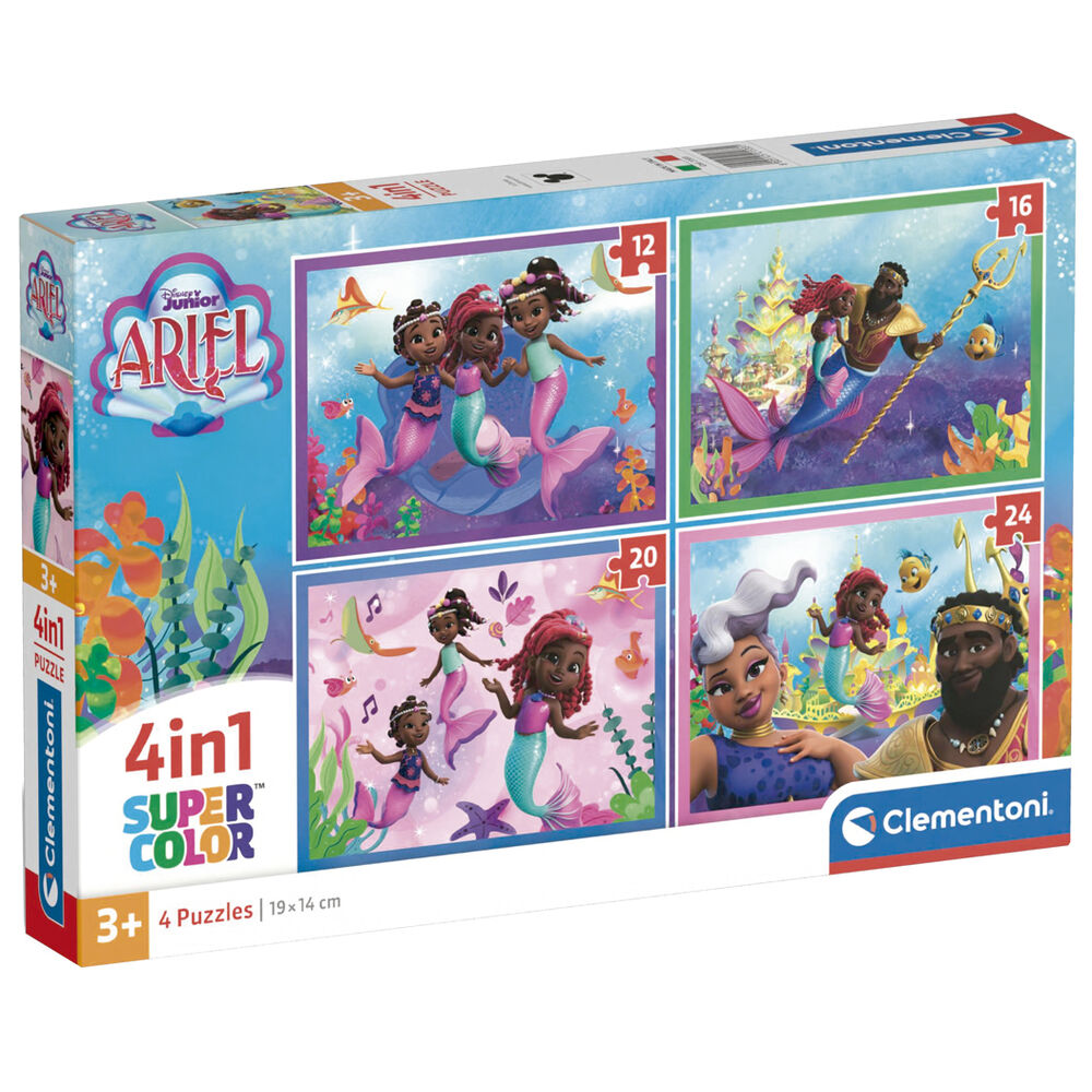 Disney Ariel puzzle 12+16+20+24pcs Nerdscape