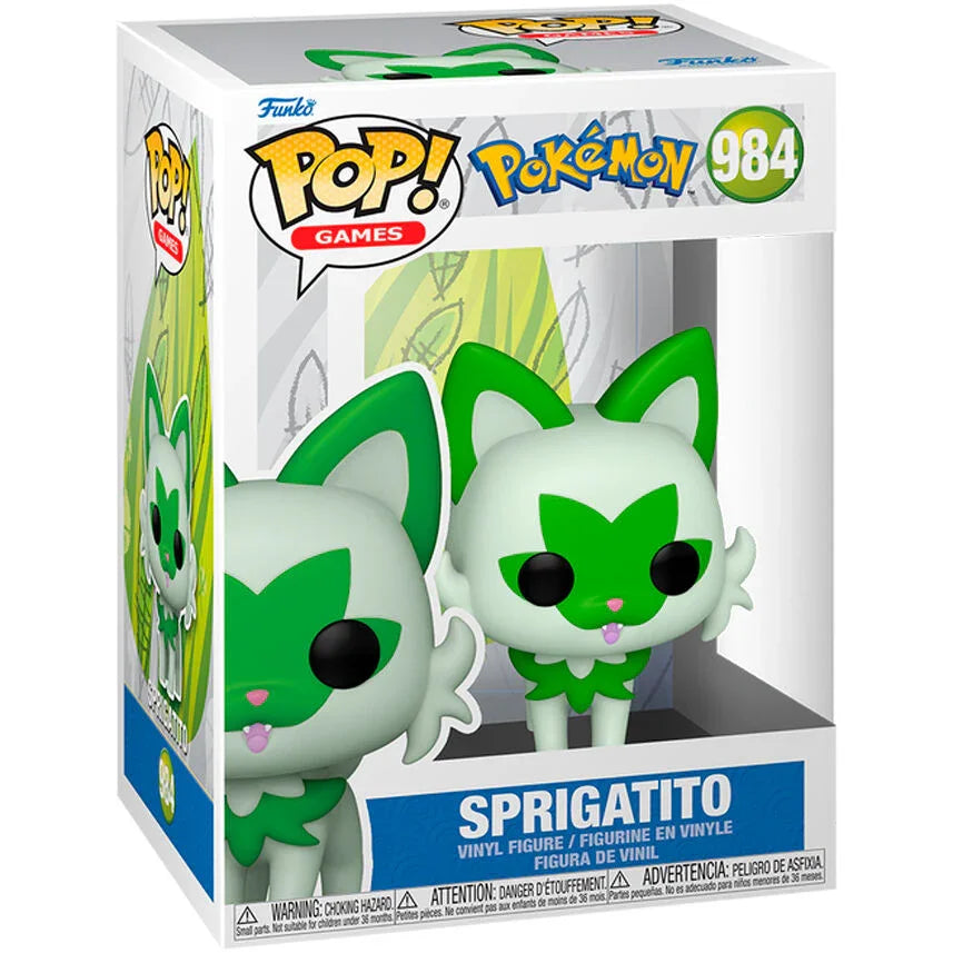 Funko Pop! Pokemon Sprigatito - Figura da Collezione Vinyl Nerdscape