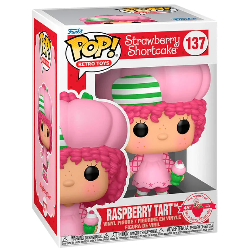 Funko Pop! Strawberry Shortcake Raspberry Tart - Figura da Collezione Vinyl Nerdscape