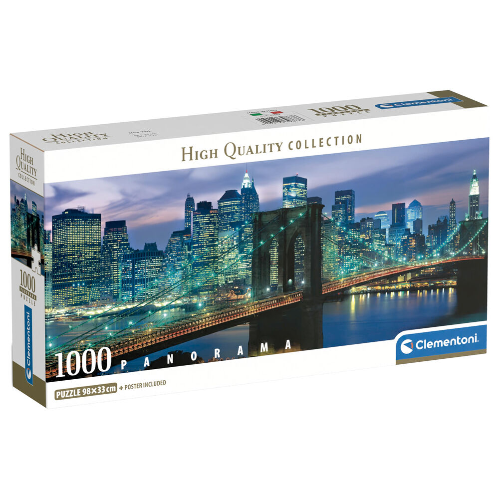 New York panorama puzzle 1000pcs Nerdscape