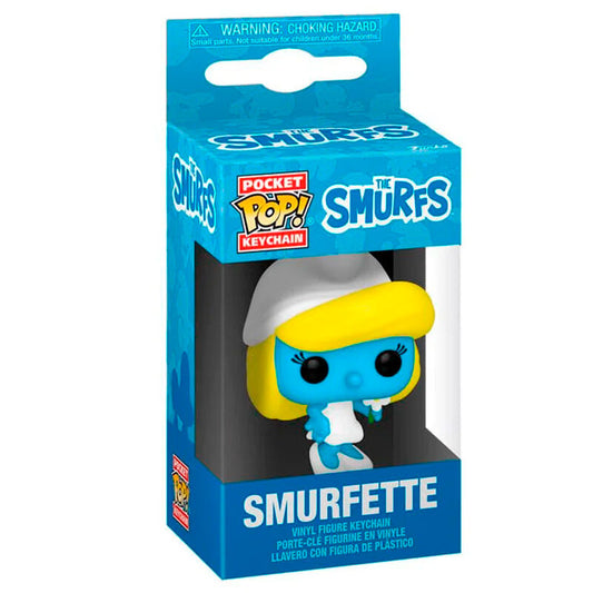 Porte-clés Pocket POP Les Schtroumpfs Schtroumpfette
