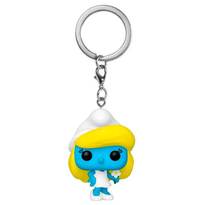 Pocket POP Keychain The Smurfs Smurfette Nerdscape