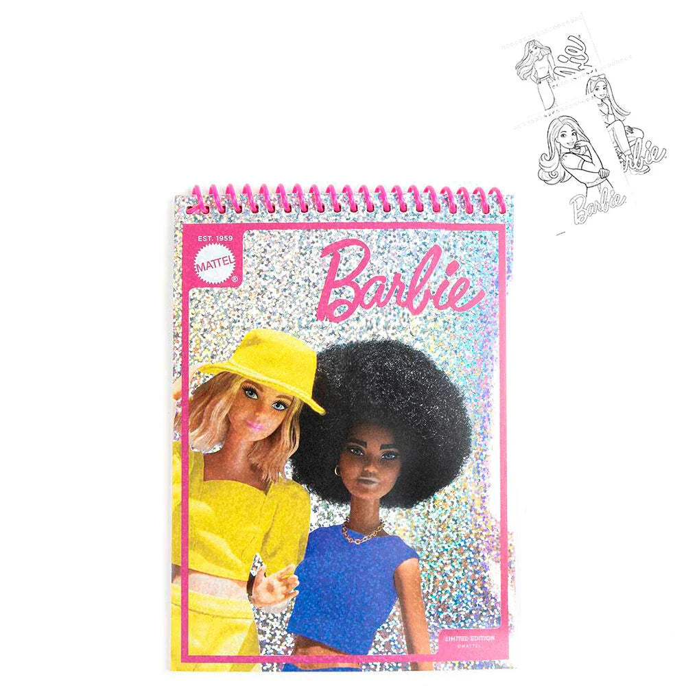 Barbie colouring stationery set Nerdscape
