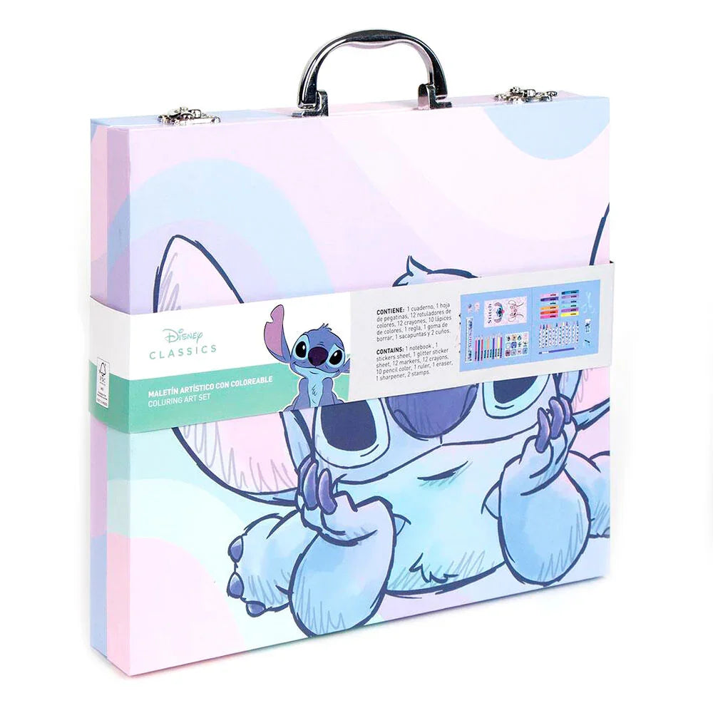 Disney Stitch colouring stationery case Nerdscape