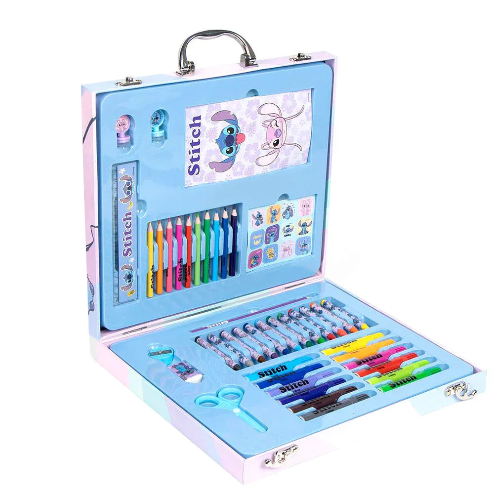 Disney Stitch colouring stationery case Nerdscape