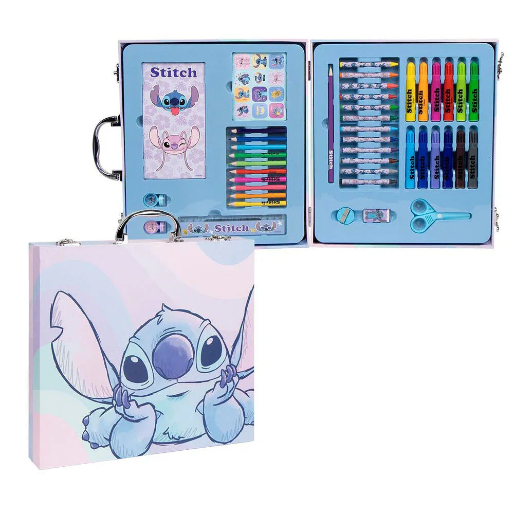 Disney Stitch colouring stationery case Nerdscape