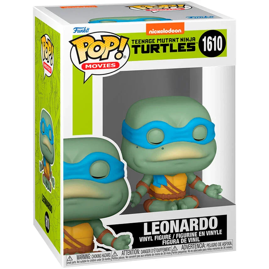 Funko Pop! Teenage Mutant Ninja Turtles Leonardo - Figura da Collezione Vinyl Nerdscape