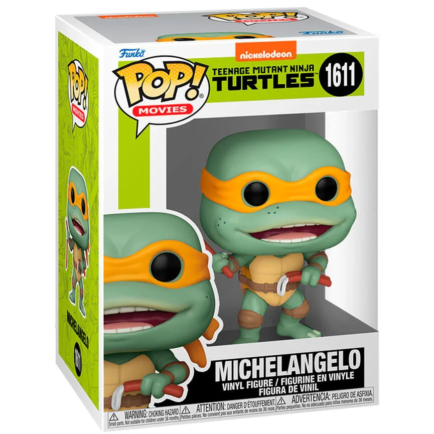 Funko Pop! Teenage Mutant Ninja Turtles Michelangelo - Figura da Collezione Vinyl Nerdscape