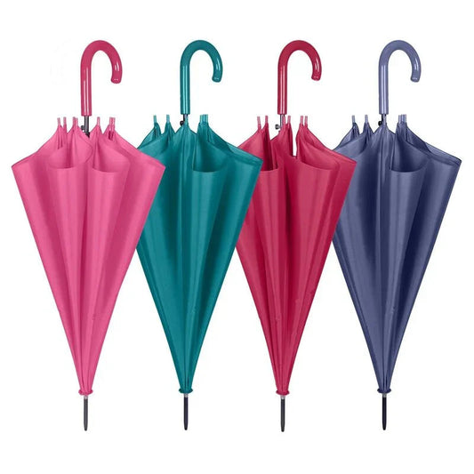 Nerdscape Automatic Plain Colour Umbrella 61cm - Windproof Nerdscape