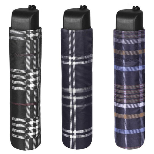 Manual folding escoces umbrella assorted 54cm