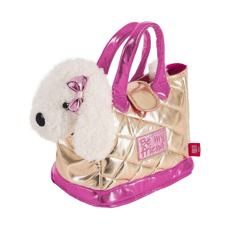 Hand bag + plush golden Didi dog 28cm Nerdscape