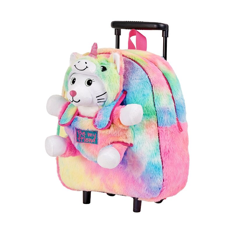 Trolley + plush cat Emi 32cm Nerdscape