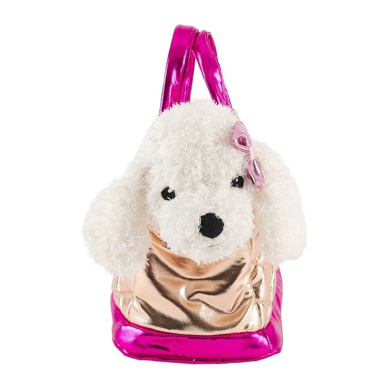 Hand bag + plush golden Didi dog 28cm Nerdscape