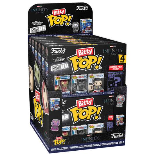 Blister assorti de 4 figurines Bitty POP Marvel Avengers