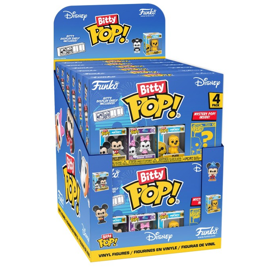 Assorted Blister 4 Bitty POP Disney Classic figures