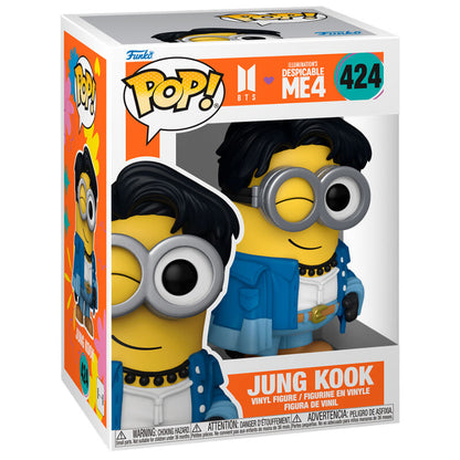 Funko Pop! Despicable Me 4 Jung Kook Minion - Figura da Collezione Vinyl Nerdscape