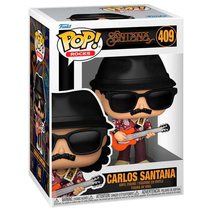 Funko Pop! Carlos Santana - Figura da Collezione Vinyl Nerdscape
