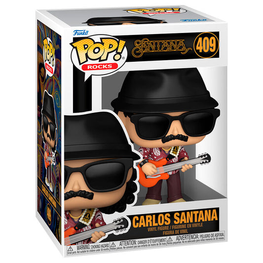 Funko Pop! Carlos Santana - Figura da Collezione Vinyl