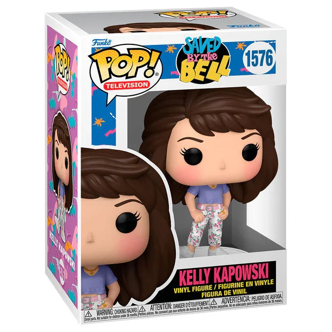 Funko Pop! Saved By the Bell Kelly Kapowski - Figura da Collezione Vinyl Nerdscape