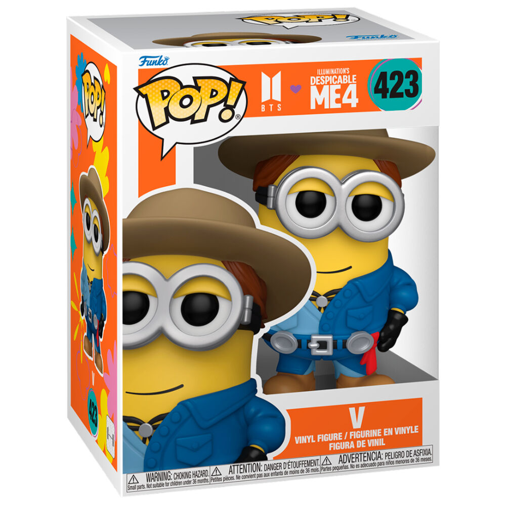 POP figure Despicable Me 4 V Minion Nerdscape