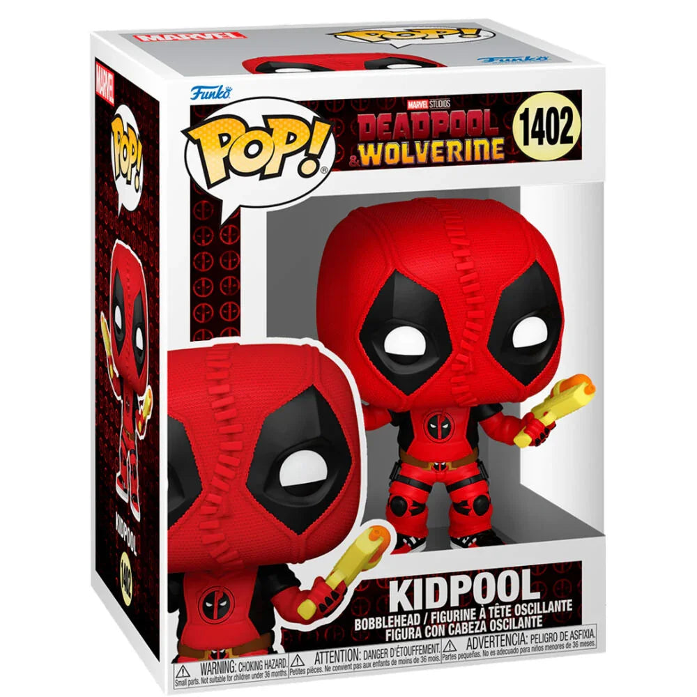Funko Pop! Marvel Deadpool & Wolverine Kidpool - Figura da Collezione Vinyl Nerdscape