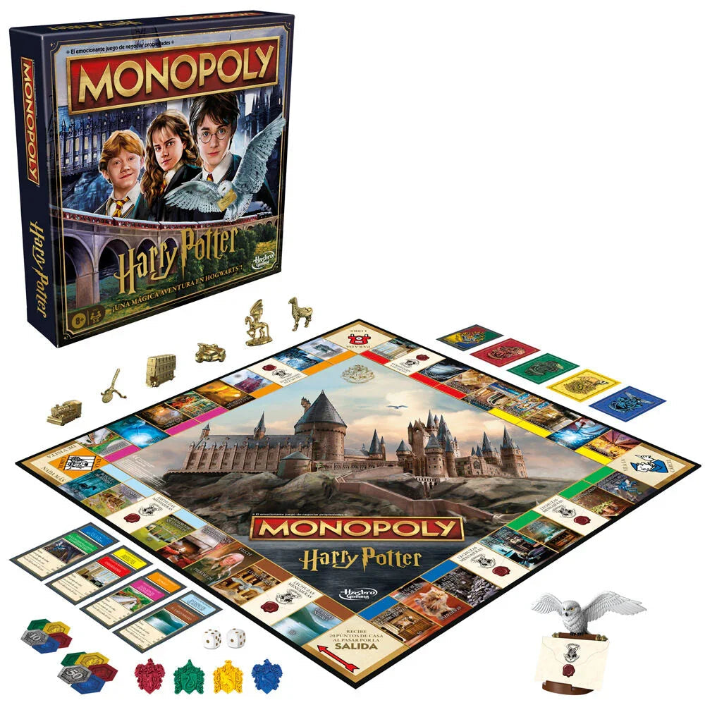 Harry Potter Monopoly Edizione Spagnola - Figura da Collezione - Nerdscape Nerdscape