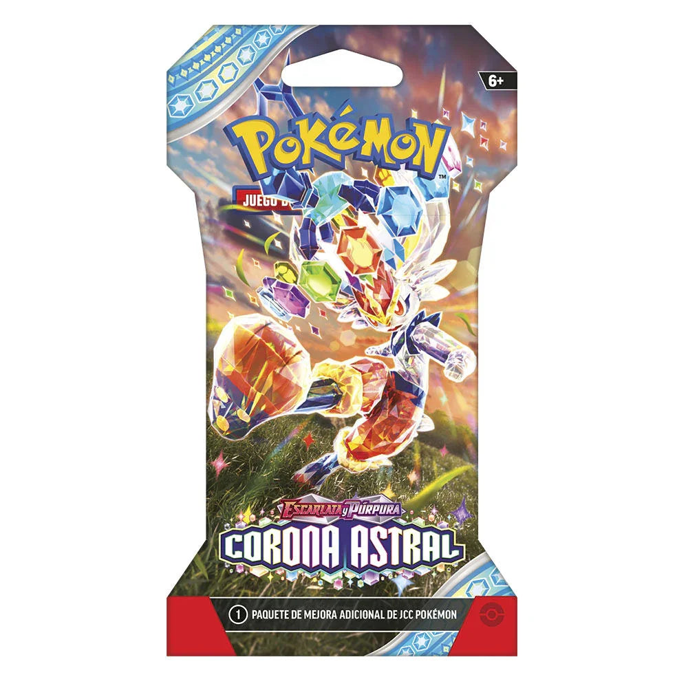 Spanish Pokemon Scarlet & Purple Astral Crown collectible card game envelope Nerdscape