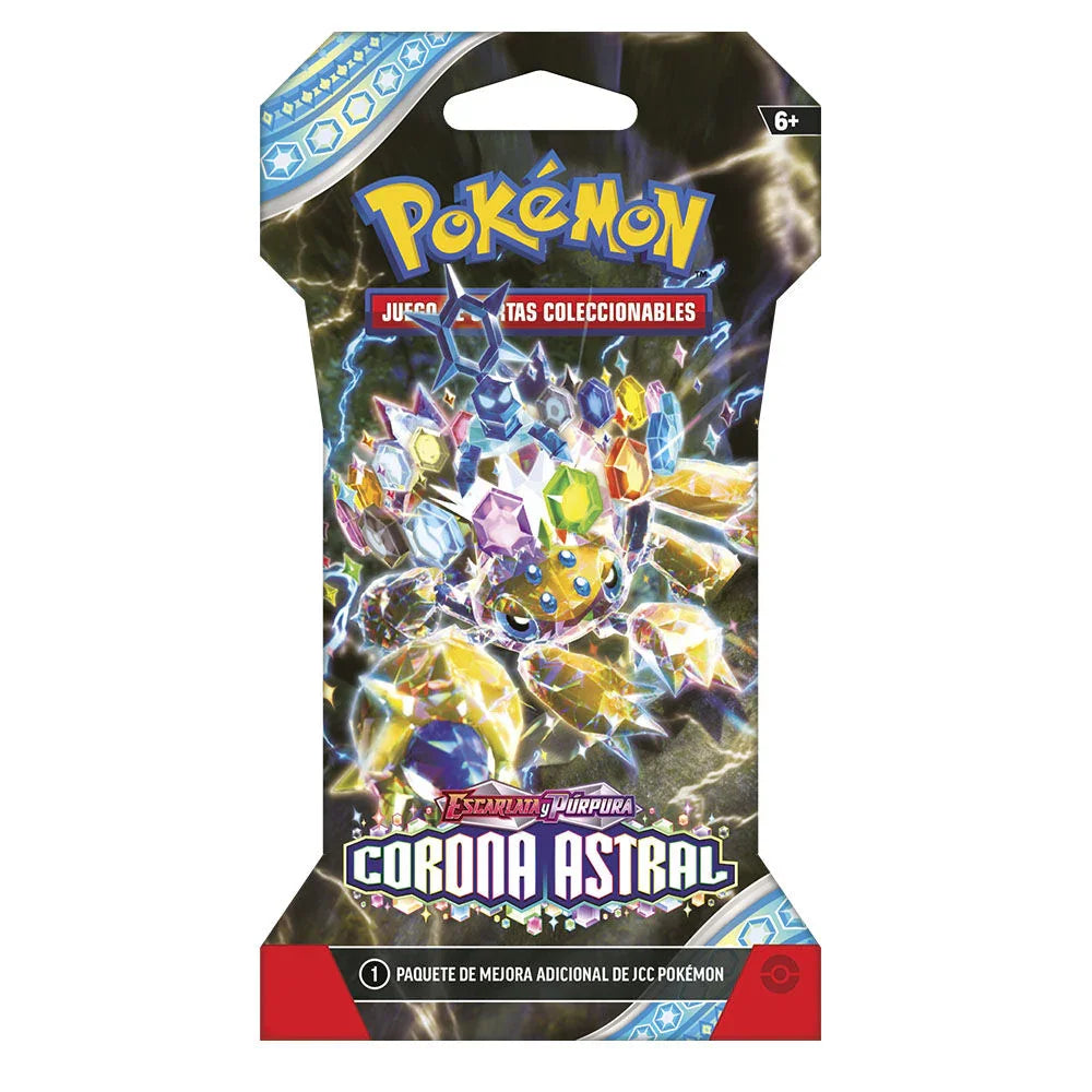 Spanish Pokemon Scarlet & Purple Astral Crown collectible card game envelope Nerdscape