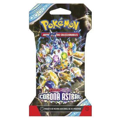Spanish Pokemon Scarlet & Purple Astral Crown collectible card game envelope Nerdscape