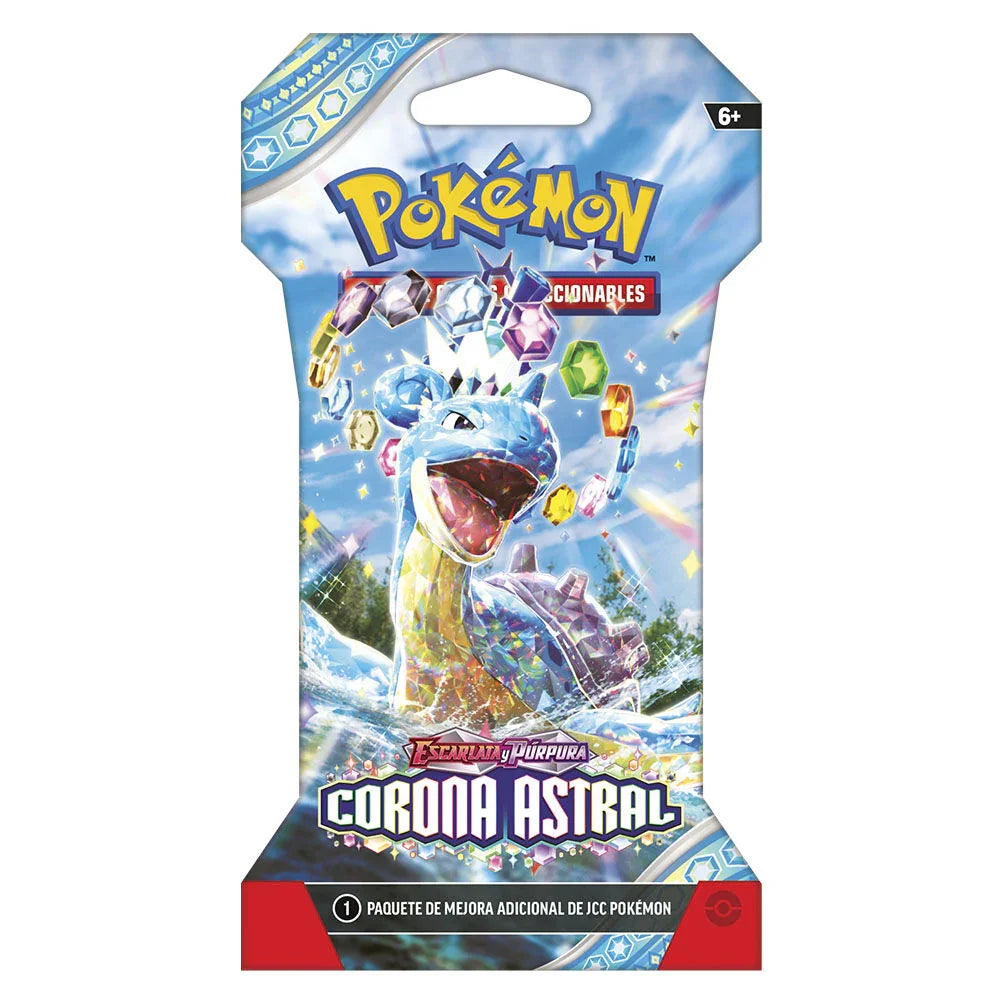 Spanish Pokemon Scarlet & Purple Astral Crown collectible card game envelope Nerdscape