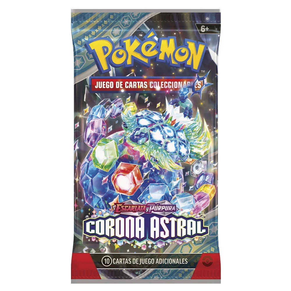 Spanish Pokemon Scarlet & Purple Astral Crown collectible card game envelope Nerdscape