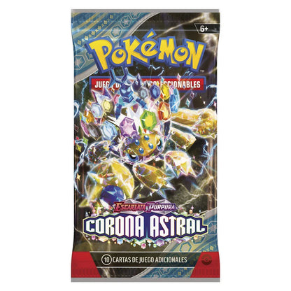 Spanish Pokemon Scarlet & Purple Astral Crown collectible card game envelope Nerdscape