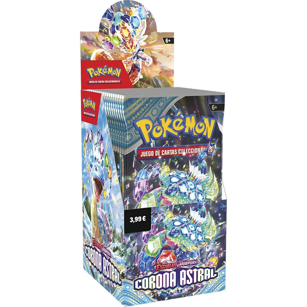 Spanish Pokemon Scarlet & Purple Astral Crown collectible card game envelope Nerdscape