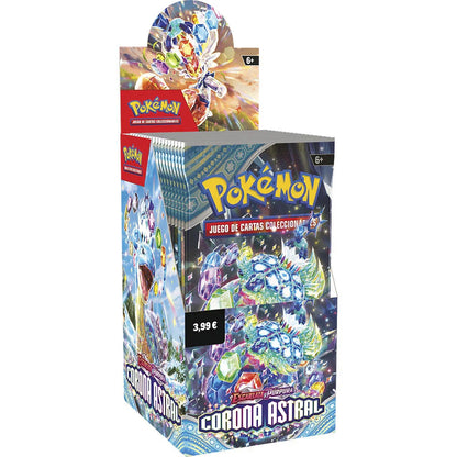 Spanish Pokemon Scarlet & Purple Astral Crown collectible card game envelope Nerdscape