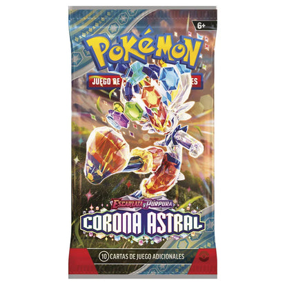 Spanish Pokemon Scarlet & Purple Astral Crown collectible card game envelope Nerdscape