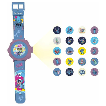 Disney Stitch digital projector clock Nerdscape