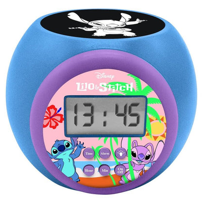 Disney Stitch Projector alarm clock Nerdscape