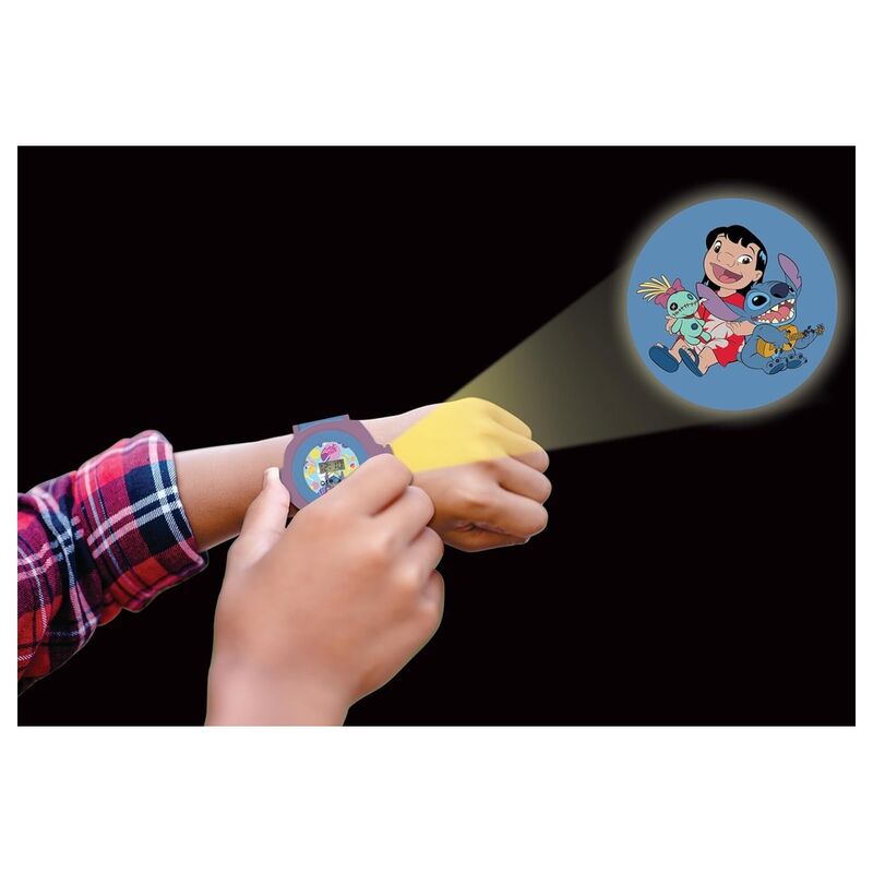 Disney Stitch digital projector clock Nerdscape