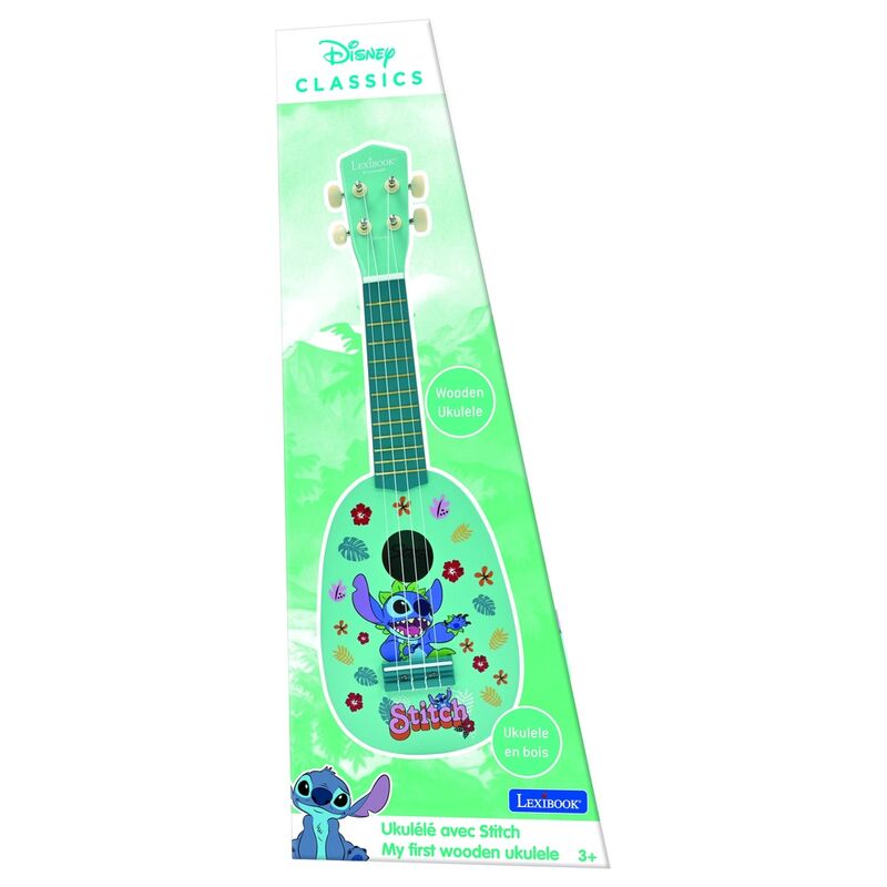 Disney Stitch wood ukulele Nerdscape