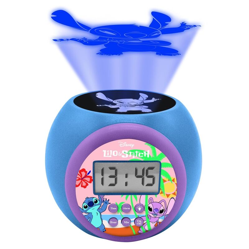 Disney Stitch Projector alarm clock Nerdscape