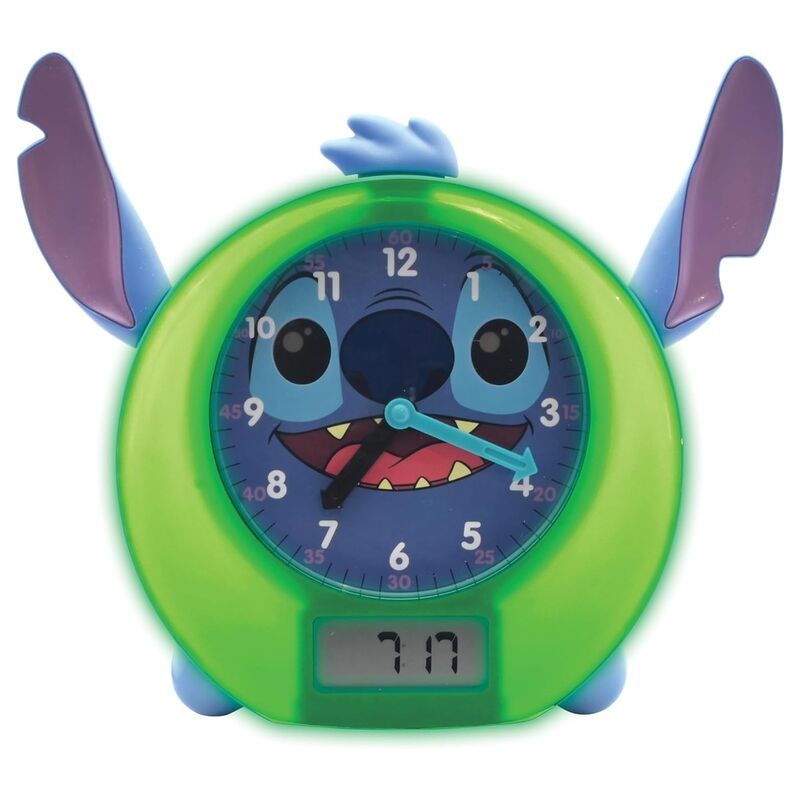English Disney Stitch Storytelling educational clock and lights Nerdscape