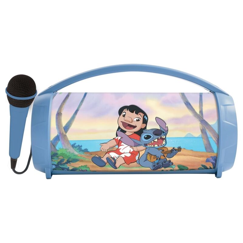 Disney Stitch Bluetooth speaker with microphone Nerdscape