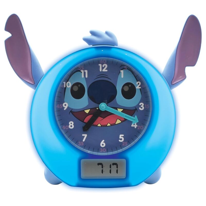 English Disney Stitch Storytelling educational clock and lights Nerdscape