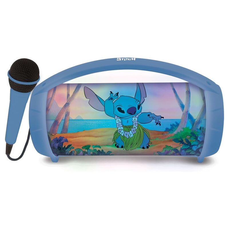 Disney Stitch Bluetooth speaker with microphone Nerdscape