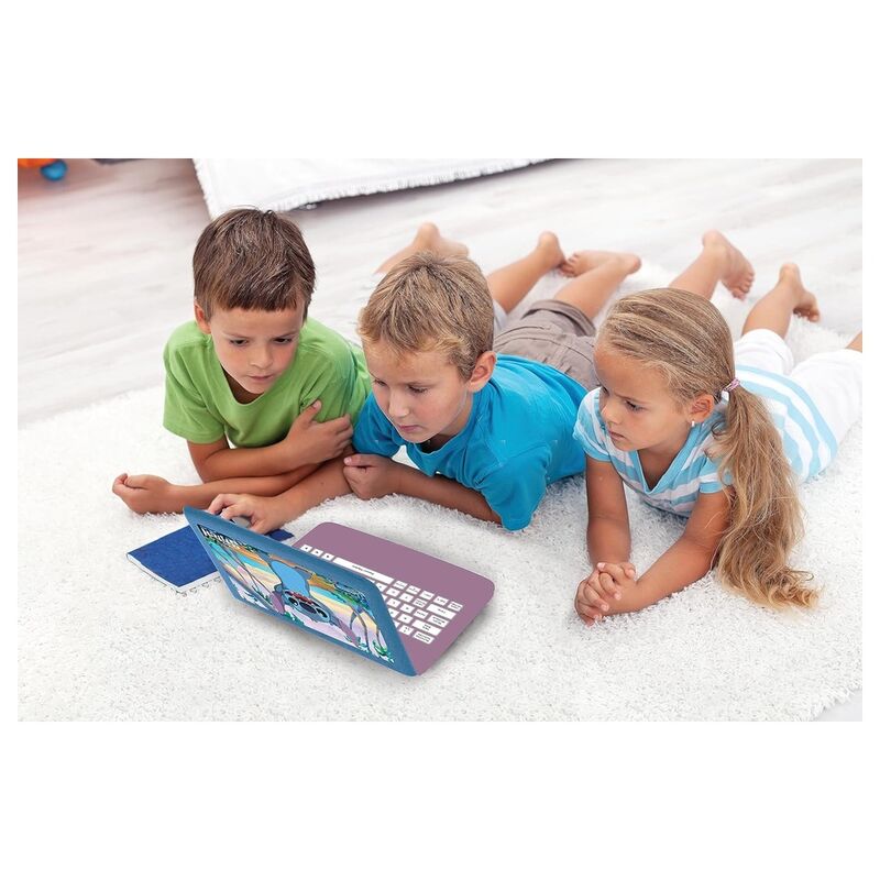 Disney Stitch Educational bilingual laptop Nerdscape