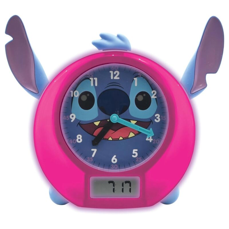 English Disney Stitch Storytelling educational clock and lights Nerdscape